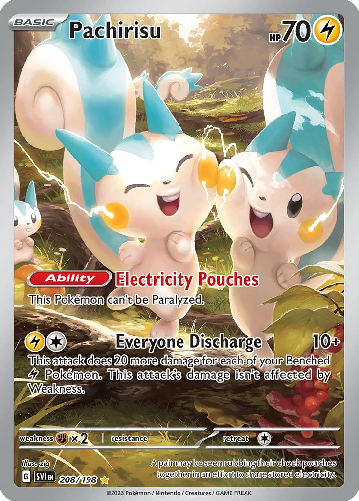 Pachirisu IR — Scarlet & Violet 208/198