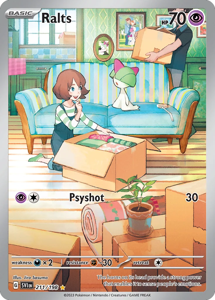 Ralts IR — Scarlet & Violet 211/198