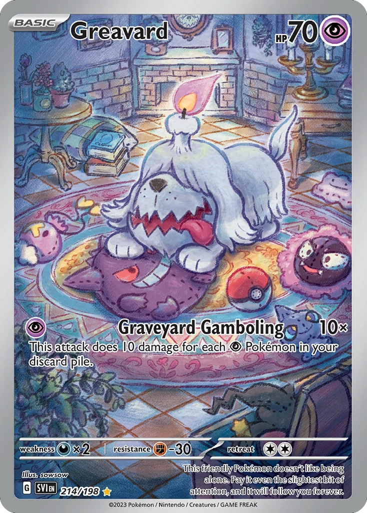 Greavard IR — Scarlet & Violet 214/198