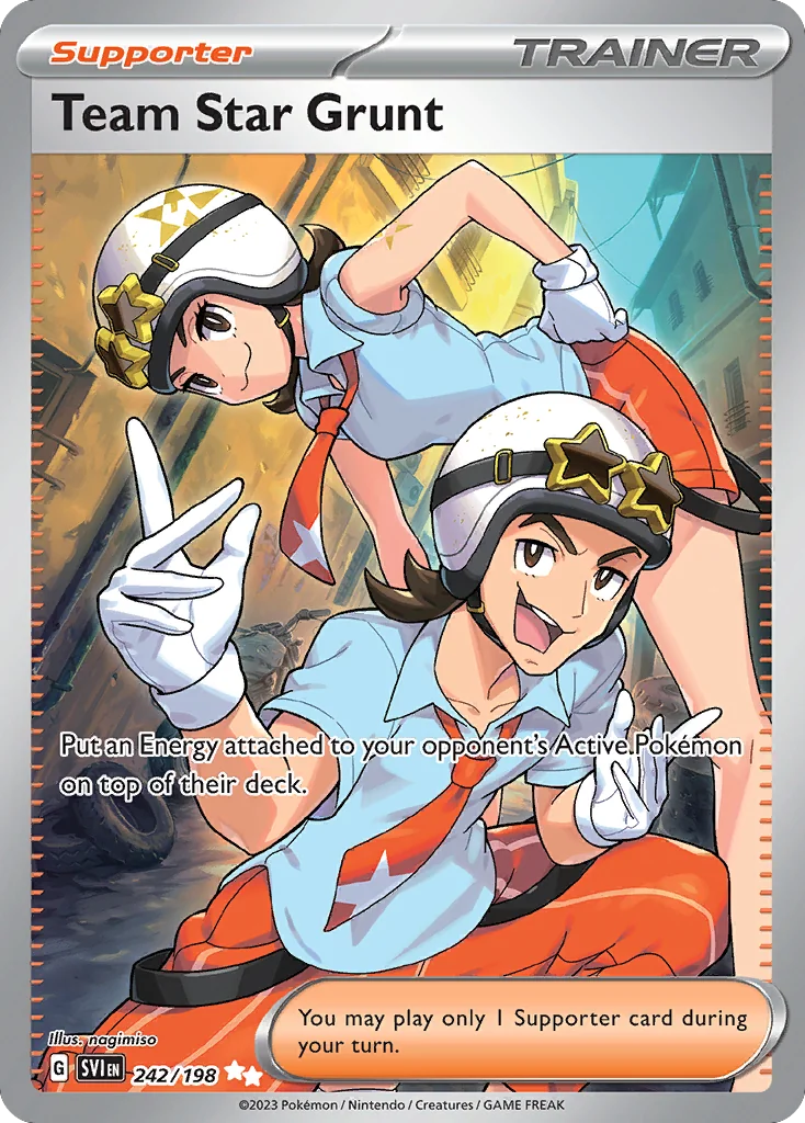 Team Star Grunt UR — Scarlet & Violet 242/198