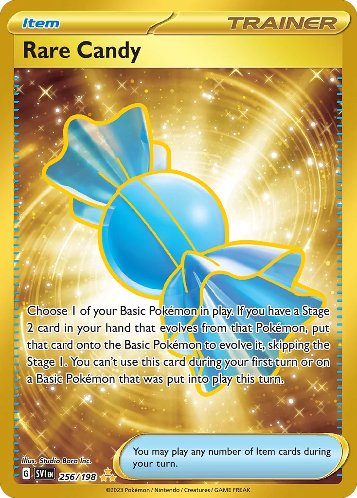 Rare Candy HR — Scarlet & Violet 256/198