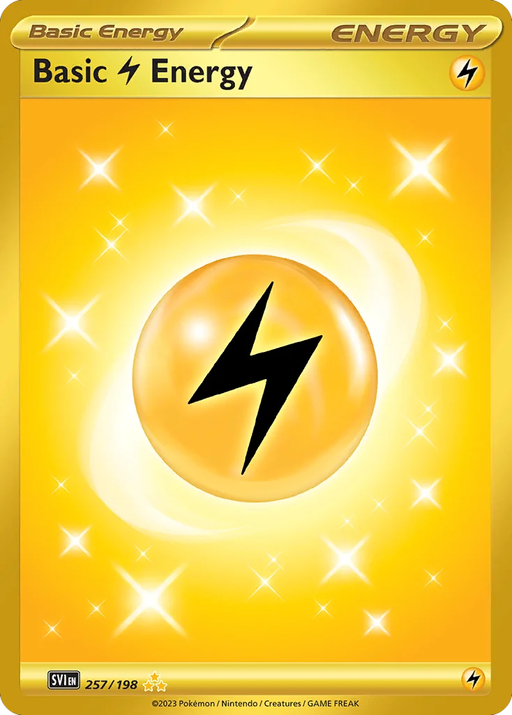 Basic Lightning Energy HR — Scarlet & Violet 257/198
