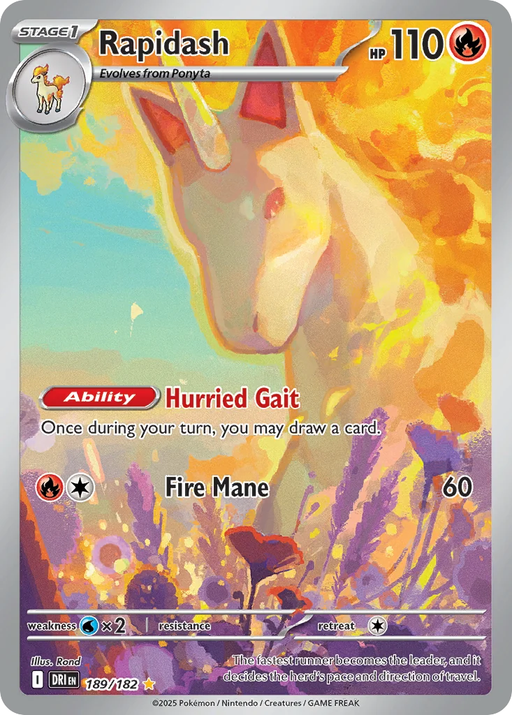 Rapidash IR — Destined Rivals 189/182