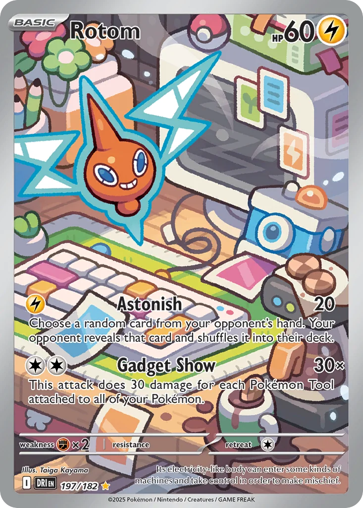 Rotom IR — Destined Rivals 197/182