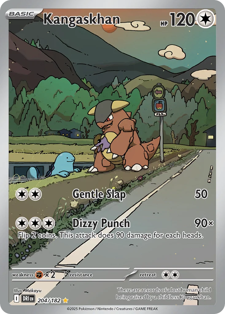 Kangaskhan IR — Destined Rivals 204/182