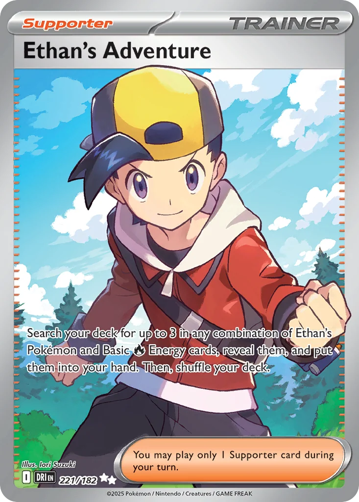 Ethan's Adventure UR — Destined Rivals 221/182