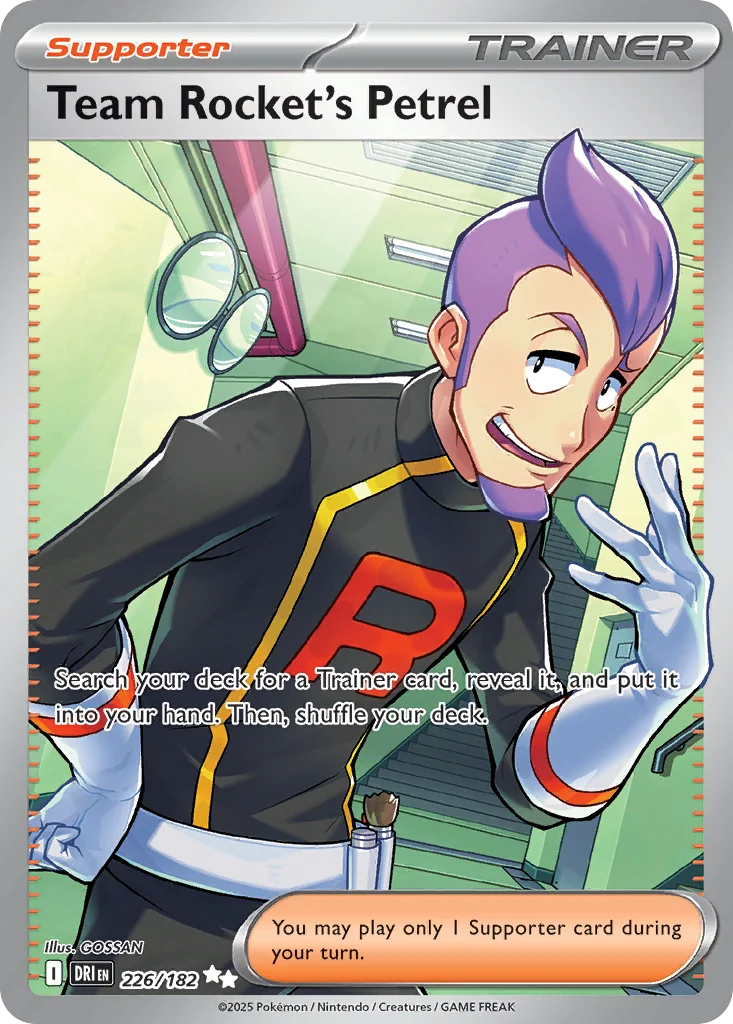 Team Rocket's Petrel UR — Destined Rivals 226/182