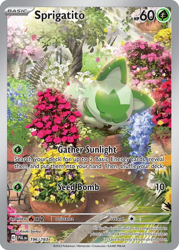Sprigatito IR — Paldea Evolved 196/193