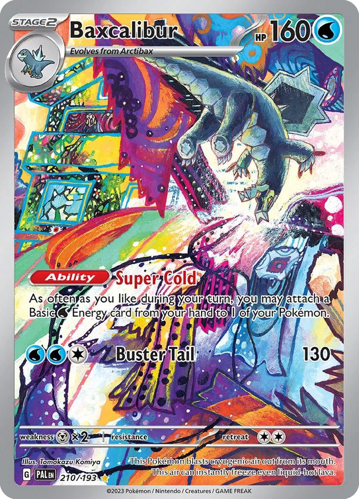 Baxcalibur IR — Paldea Evolved 210/193