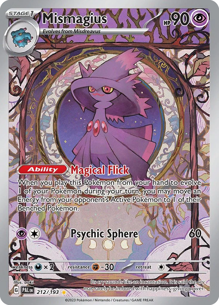 Mismagius IR — Paldea Evolved 212/193