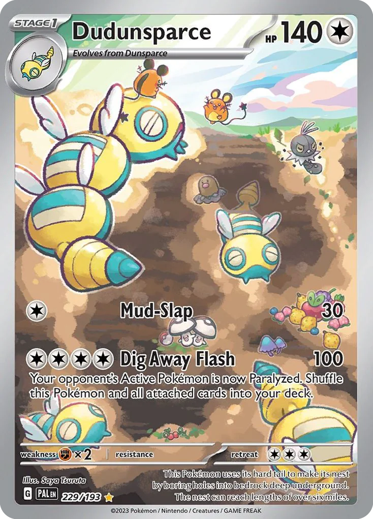 Dudunsparce IR — Paldea Evolved 229/193