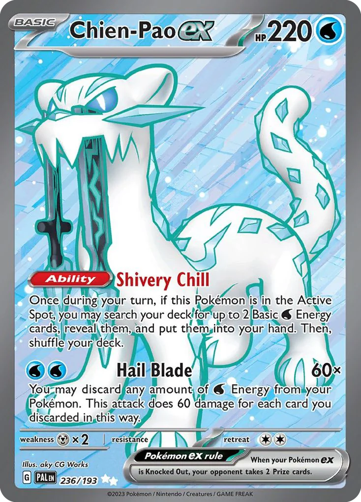 Chien-Pao ex UR — Paldea Evolved 236/193