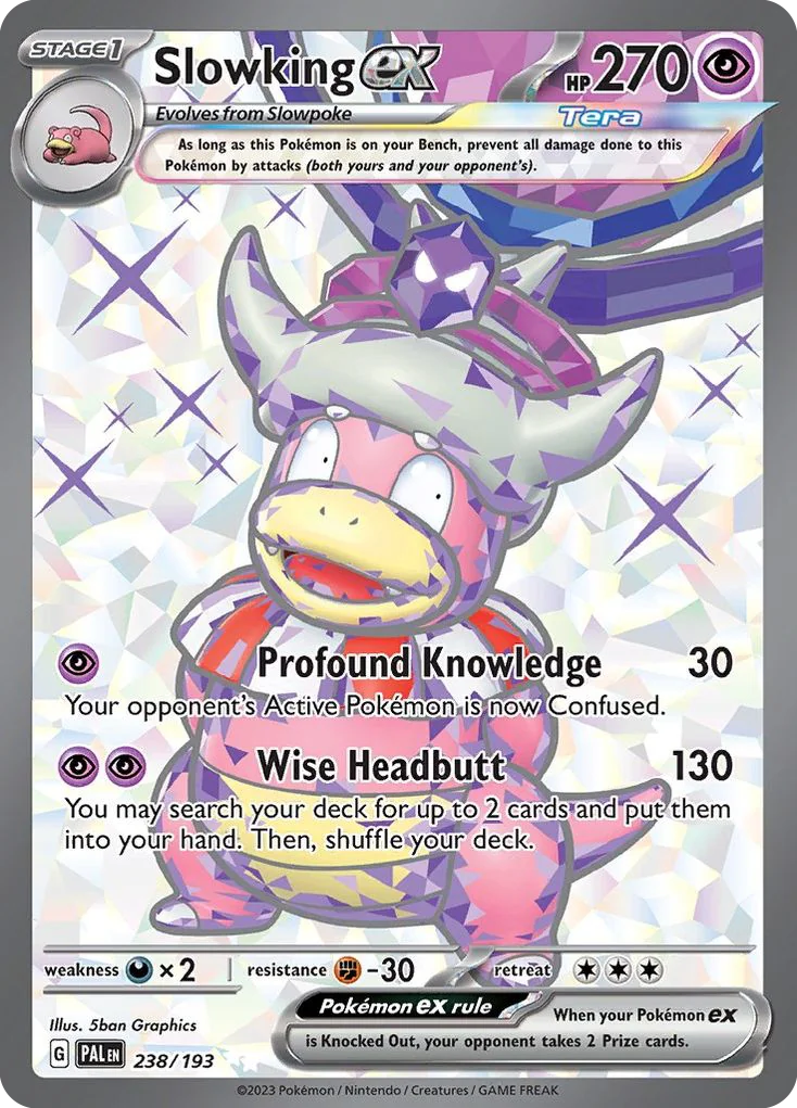 Slowking ex UR — Paldea Evolved 238/193