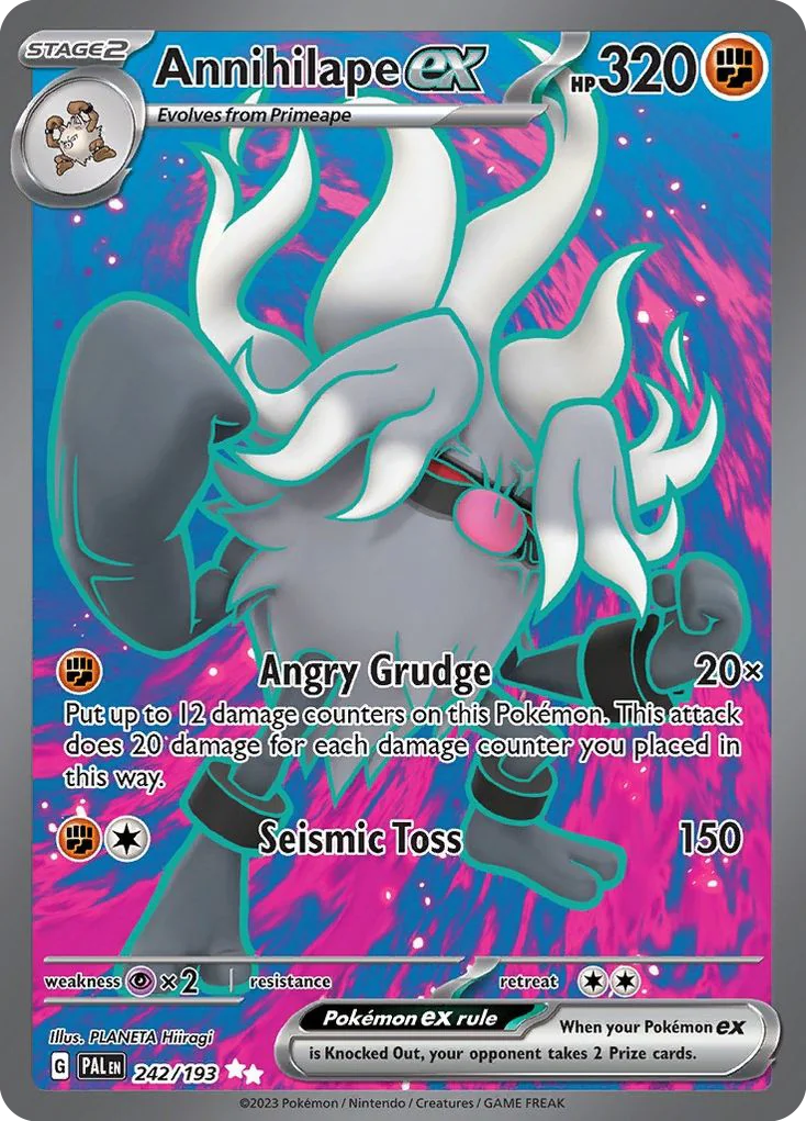 Annihilape ex UR — Paldea Evolved 242/193