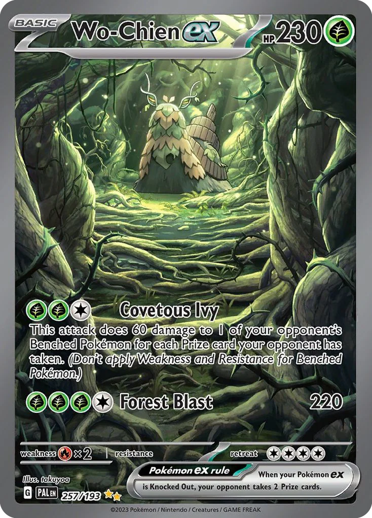 Wo-Chien ex SIR — Paldea Evolved 257/193