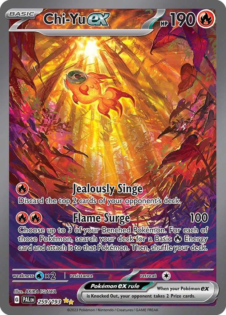 Chi-Yu ex SIR — Paldea Evolved 259/193