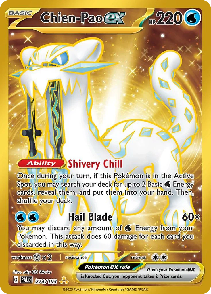 Chien-Pao ex HR — Paldea Evolved 274/193