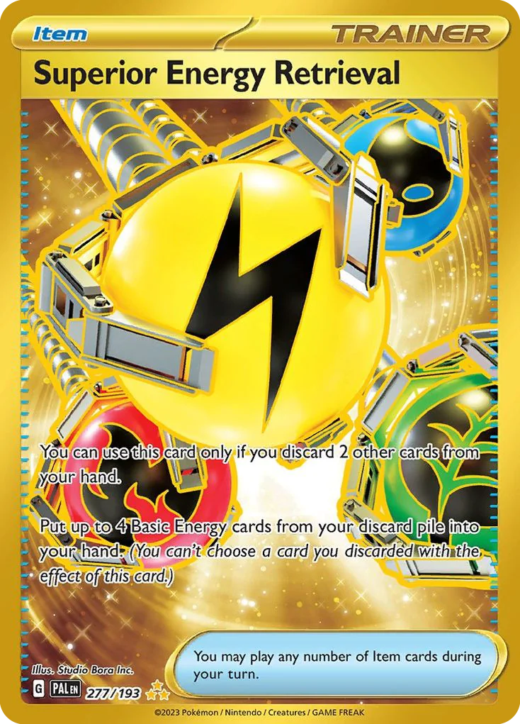 Superior Energy Retrieval HR — Paldea Evolved 277/193