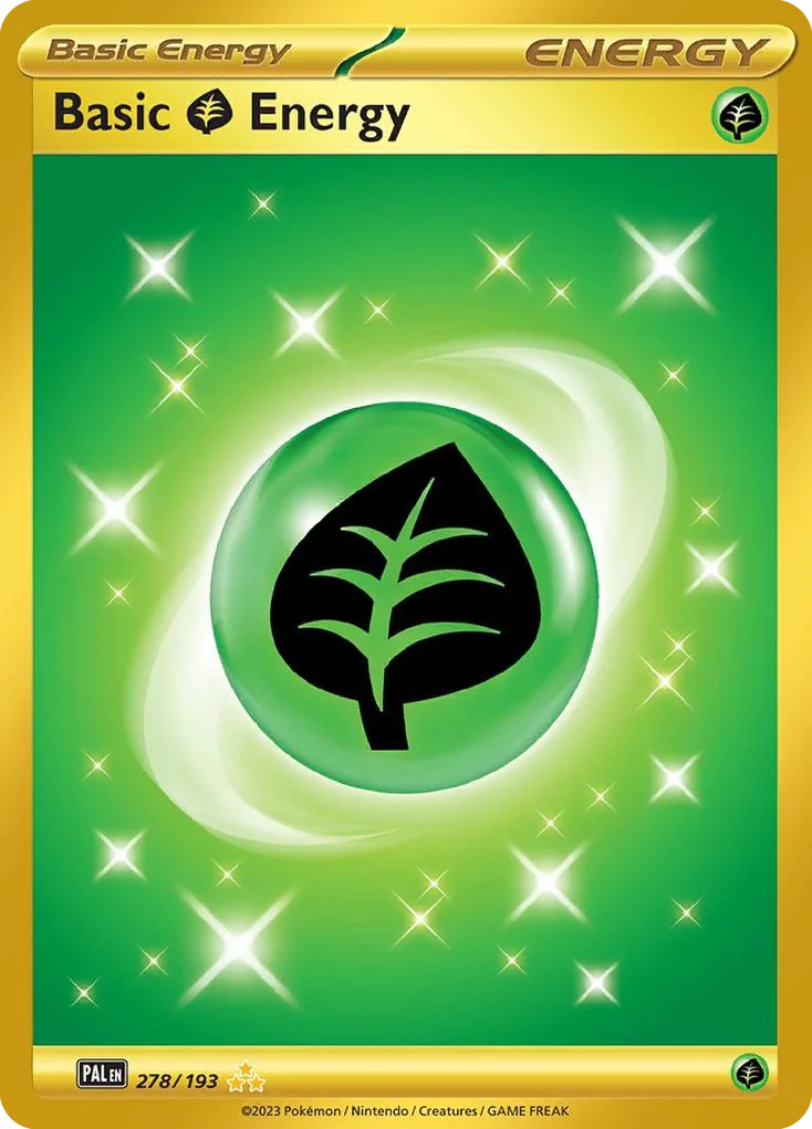 Basic Grass Energy HR — Paldea Evolved 278/193