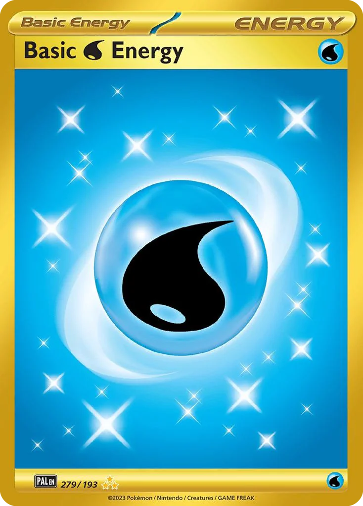 Basic Water Energy HR — Paldea Evolved 279/193