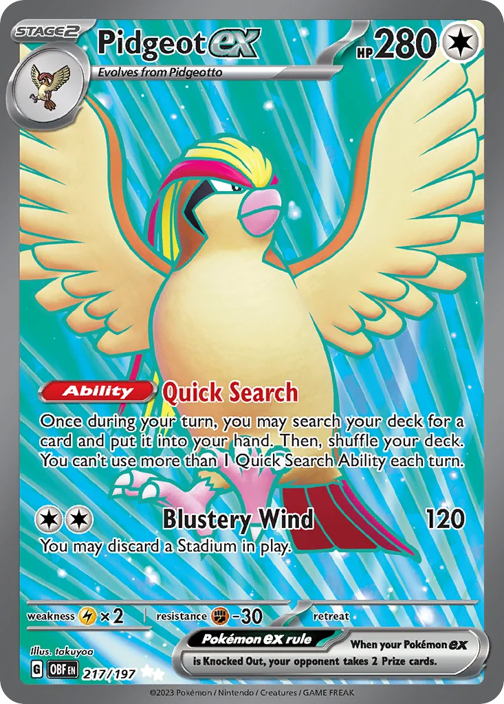 Pidgeot ex UR