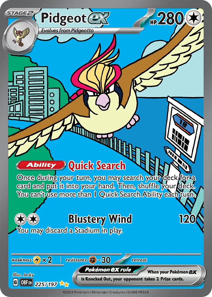 Pidgeot ex SIR