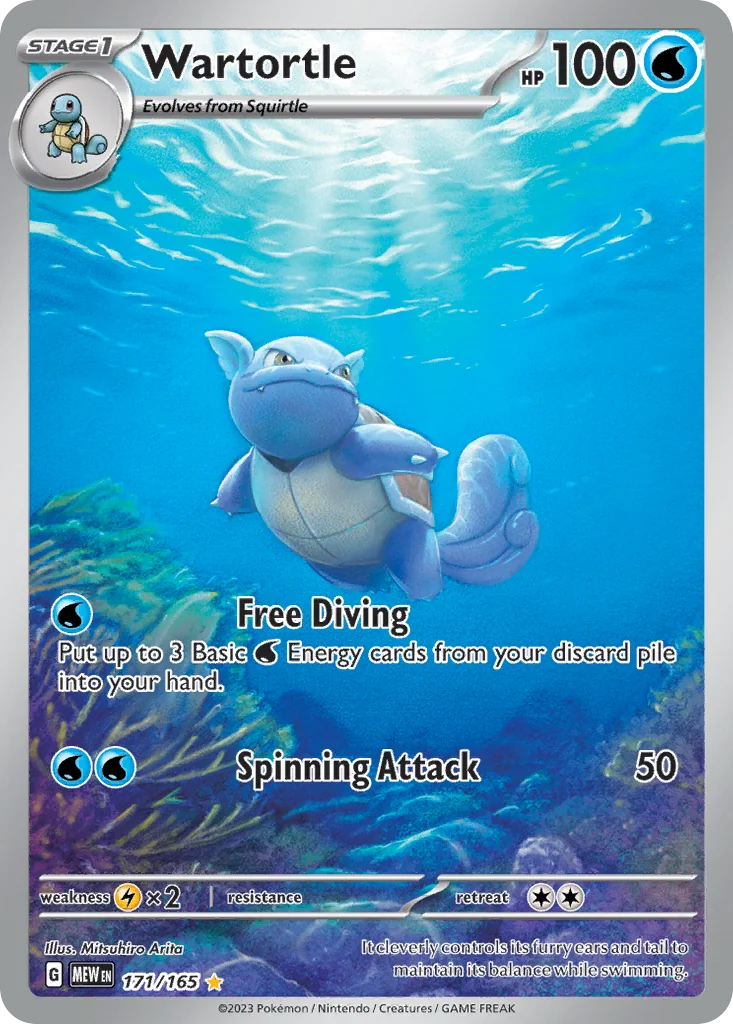 Wartortle IR — 151 171/165