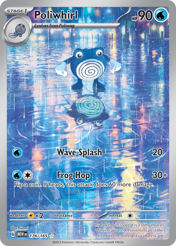 Poliwhirl IR — 151 176/165