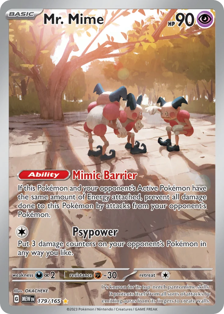 Mr. Mime IR — 151 179/165