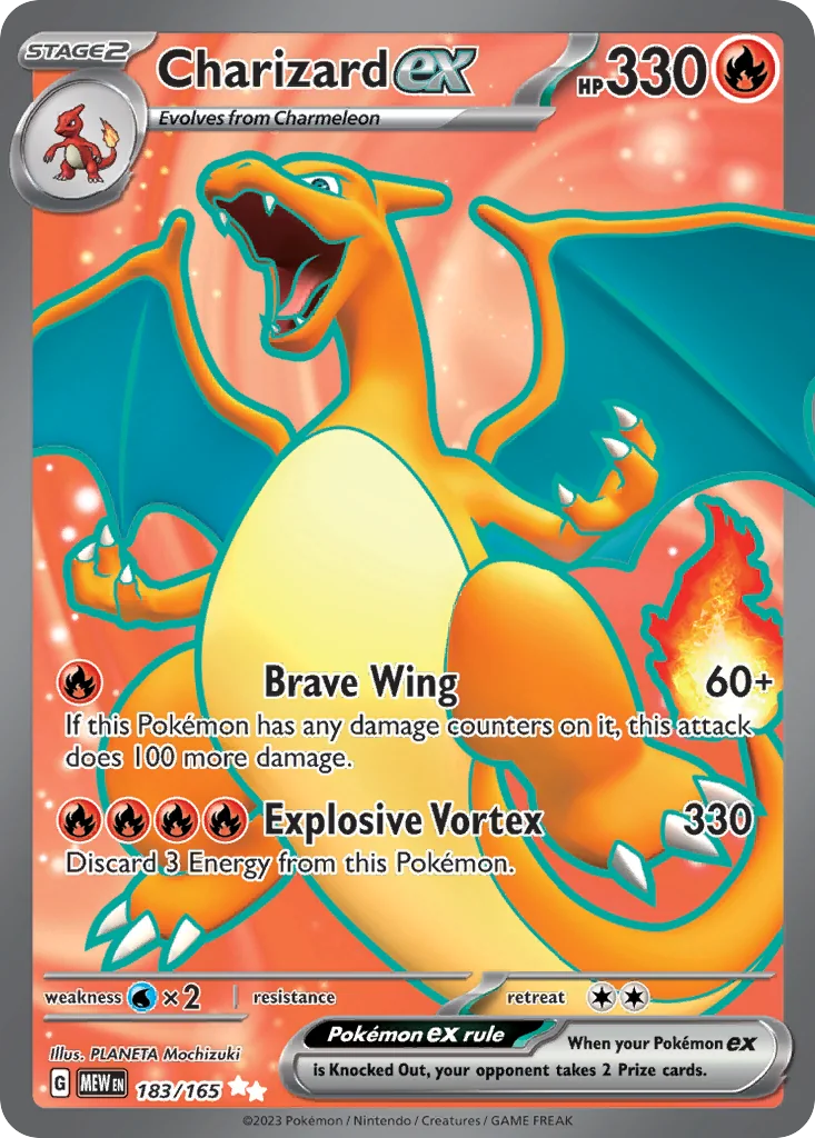 Charizard ex UR — 151 183/165