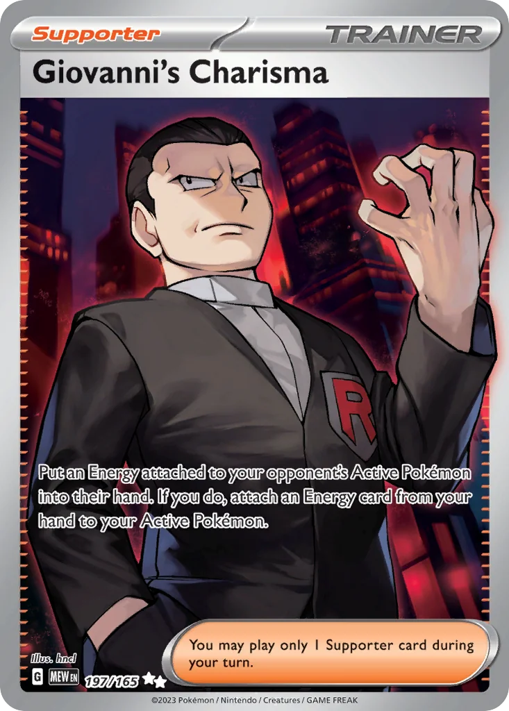 Giovanni's Charisma UR — 151 197/165