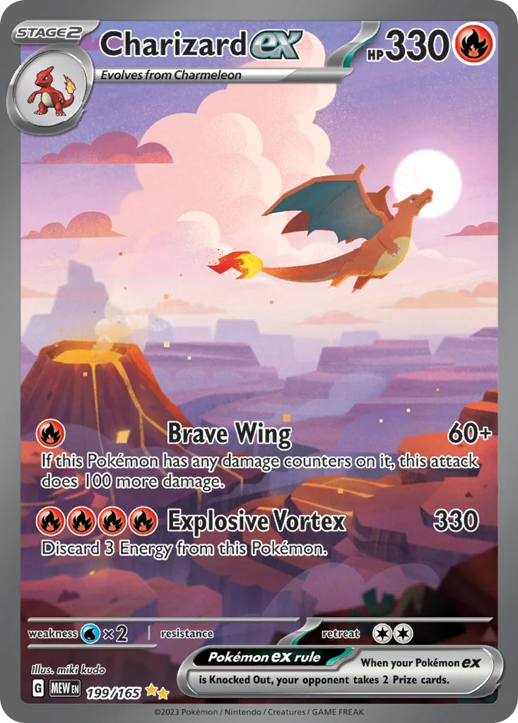 Charizard ex SIR — 151 199/165