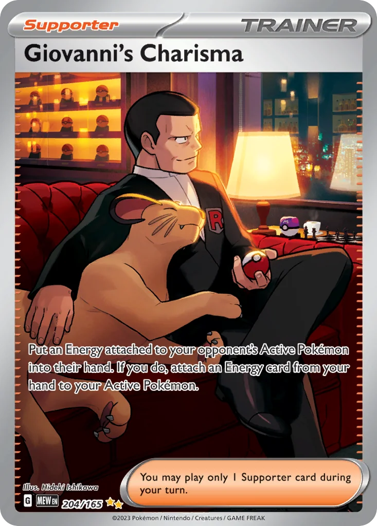 Giovanni's Charisma SIR — 151 204/165
