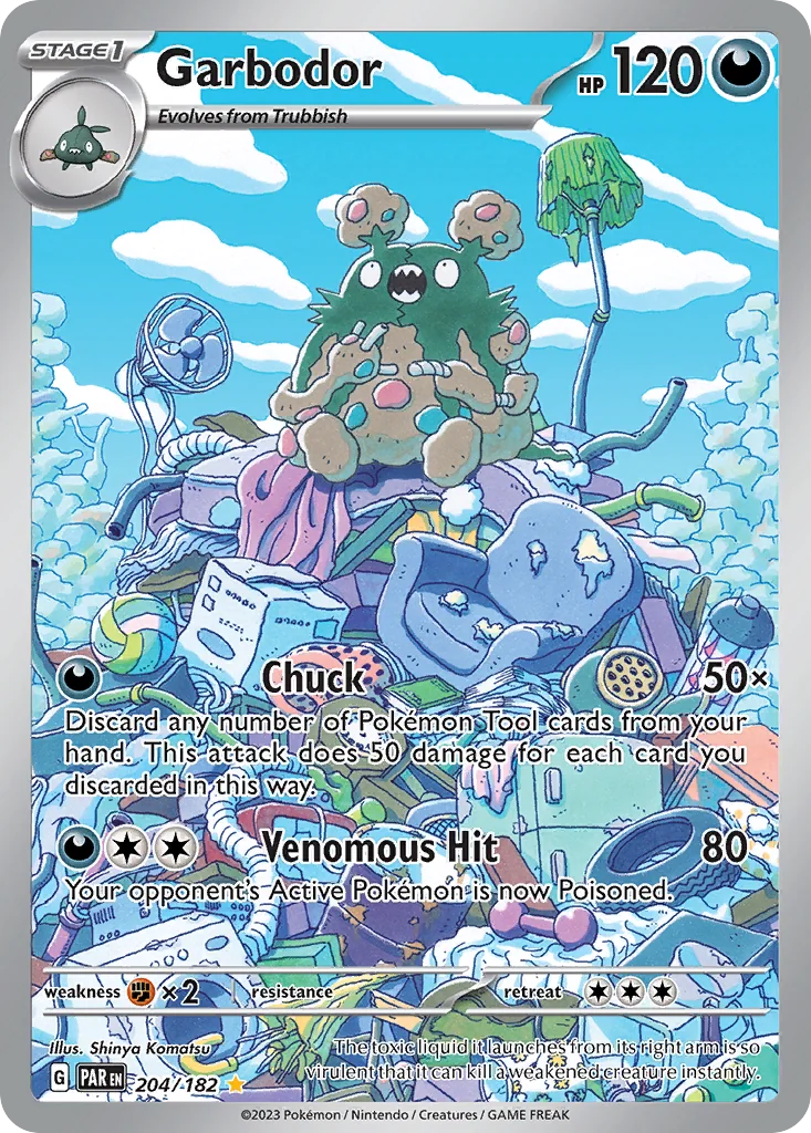 Garbodor IR — Paradox Rift 204/182