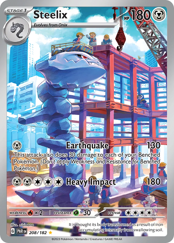 Steelix IR — Paradox Rift 208/182
