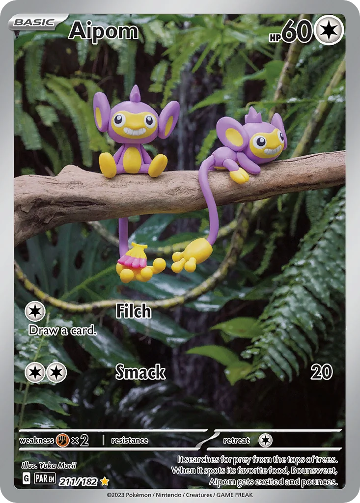 Aipom IR — Paradox Rift 211/182