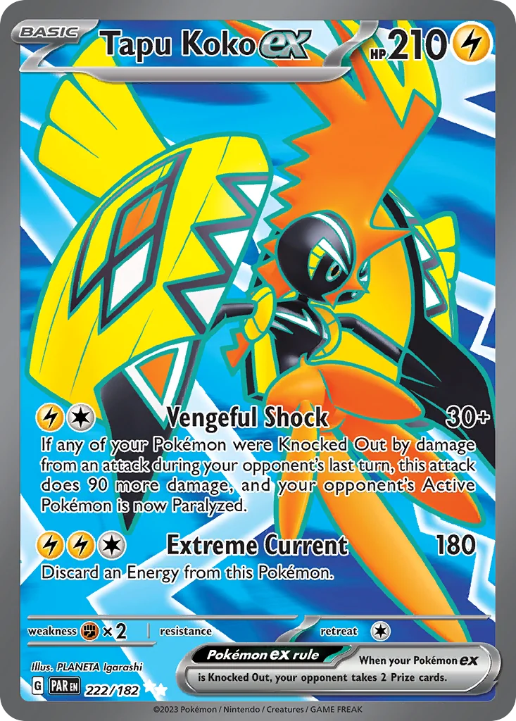 Tapu Koko ex UR — Paradox Rift 222/182