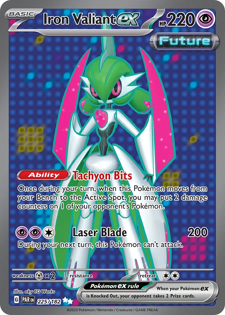 Iron Valiant ex UR — Paradox Rift 225/182