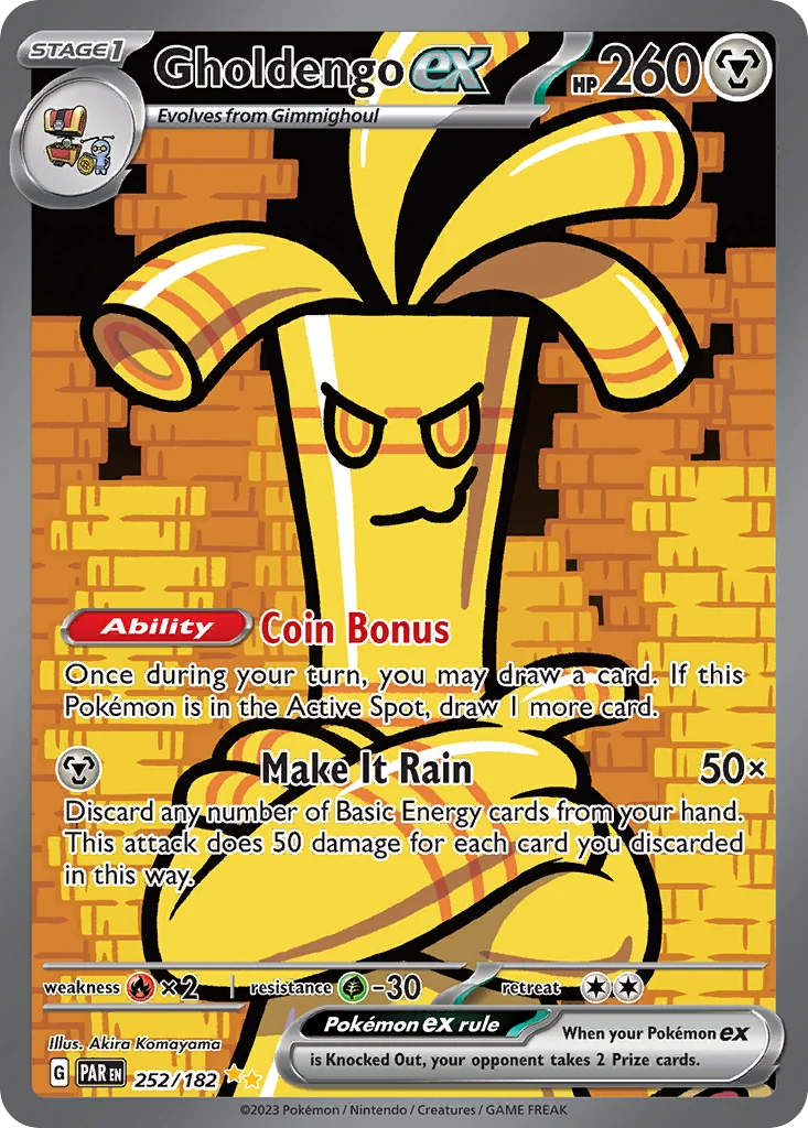 Gholdengo ex SIR — Paradox Rift 252/182