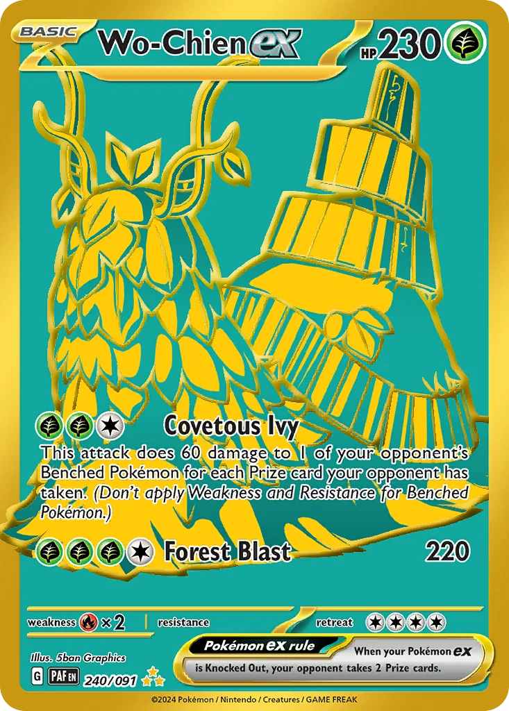 Wo-Chien ex HR — Paldean Fates 240/91