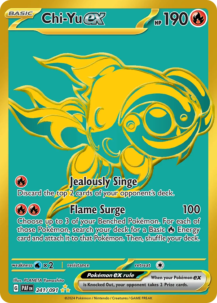 Chi-Yu ex HR — Paldean Fates 241/91