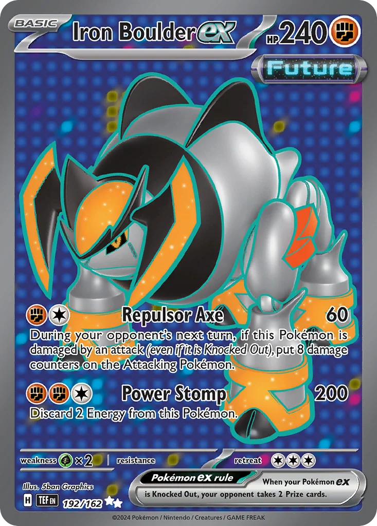 Iron Boulder ex UR — Temporal Forces 192/162