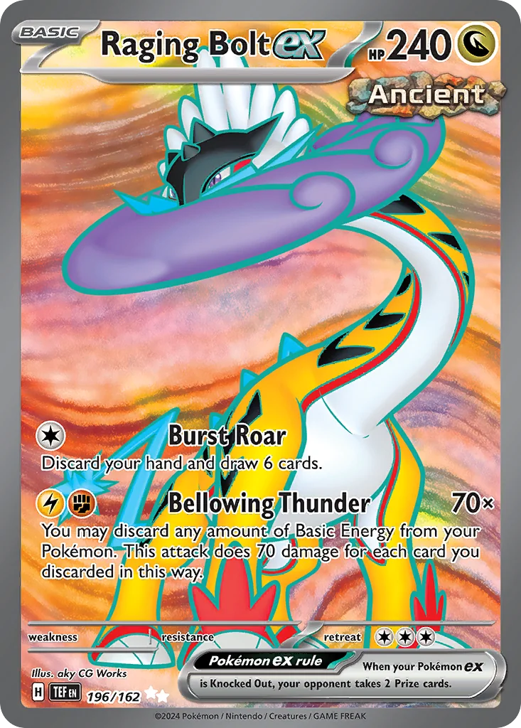Raging Bolt ex UR — Temporal Forces 196/162