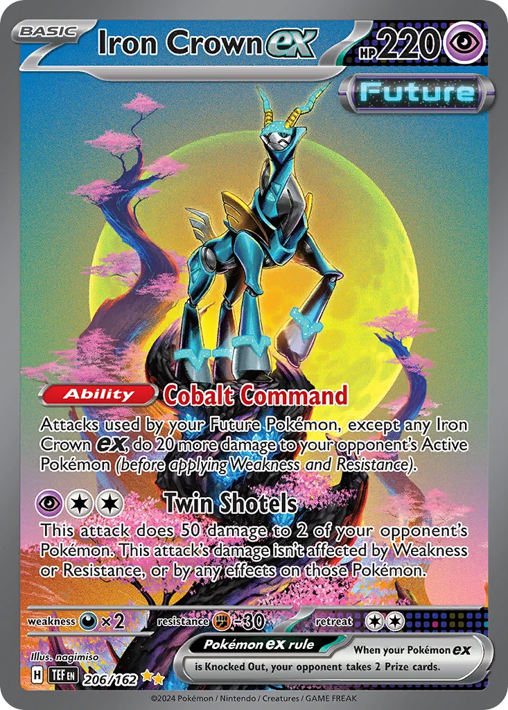 Iron Crown ex SIR — Temporal Forces 206/162
