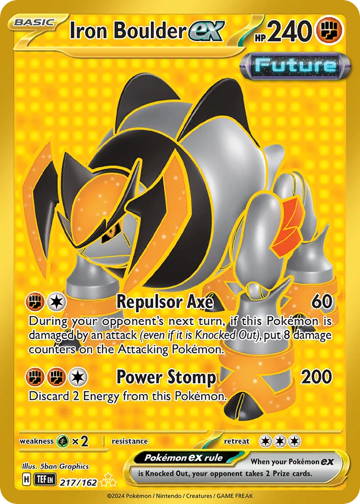 Iron Boulder ex HR — Temporal Forces 217/162