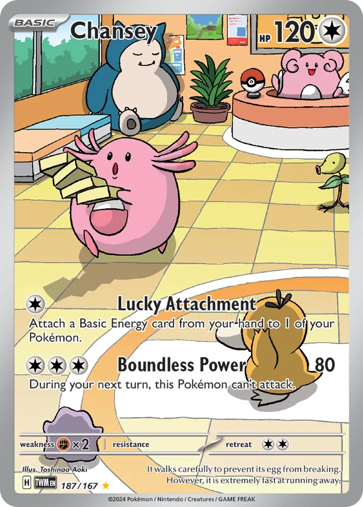 Chansey IR — Twilight Masquerade 187/167