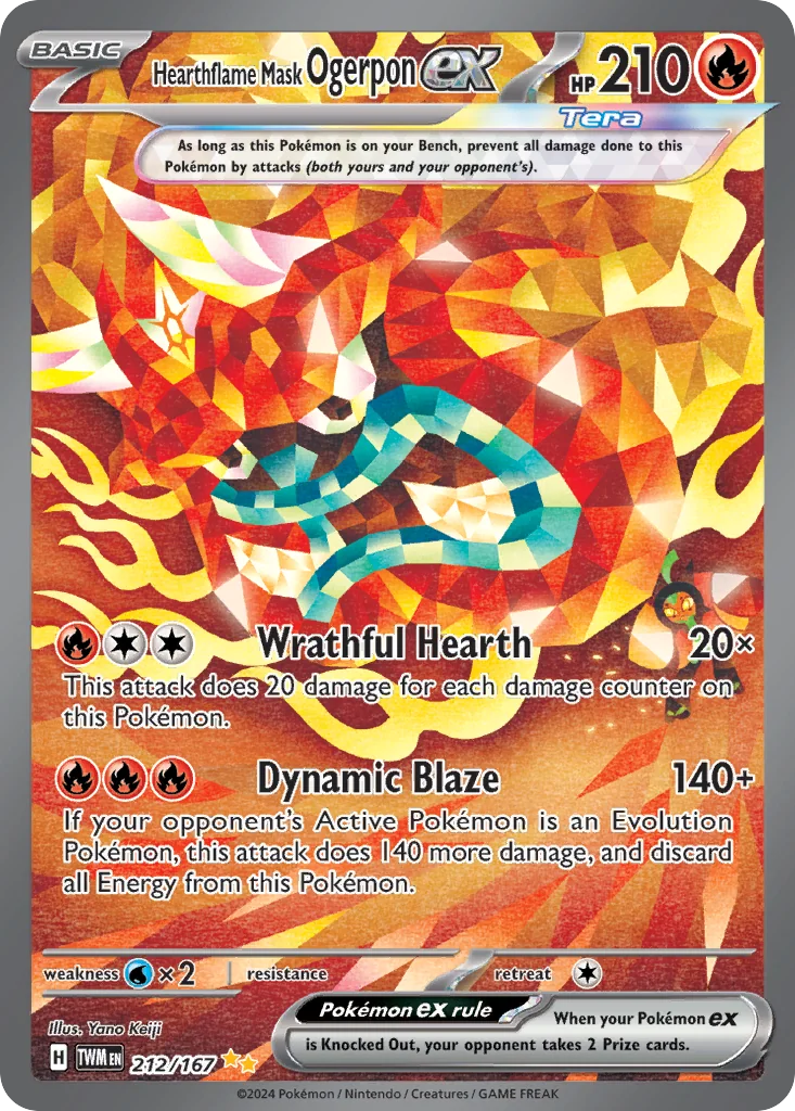 Hearthflame Mask Ogerpon ex SIR