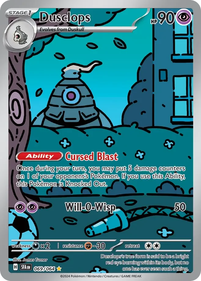 Dusclops IR — Shrouded Fable 69/64