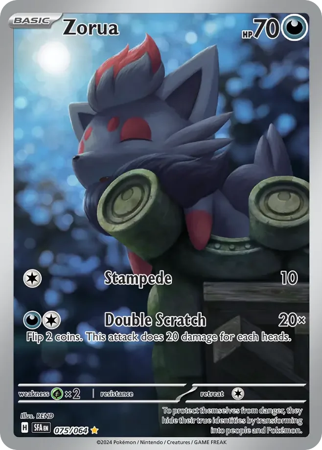 Zorua IR — Shrouded Fable 75/64