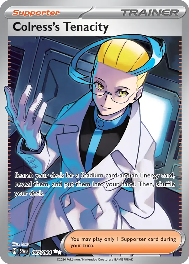 Colress's Tenacity UR — Shrouded Fable 87/64